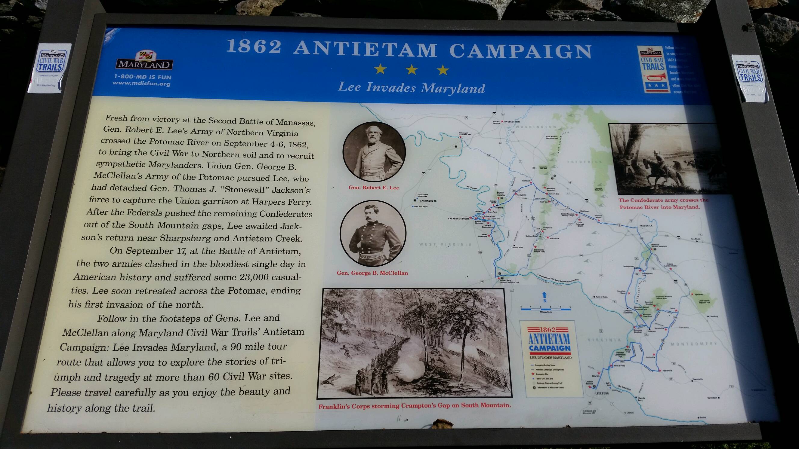 General Lee Invades Maryland