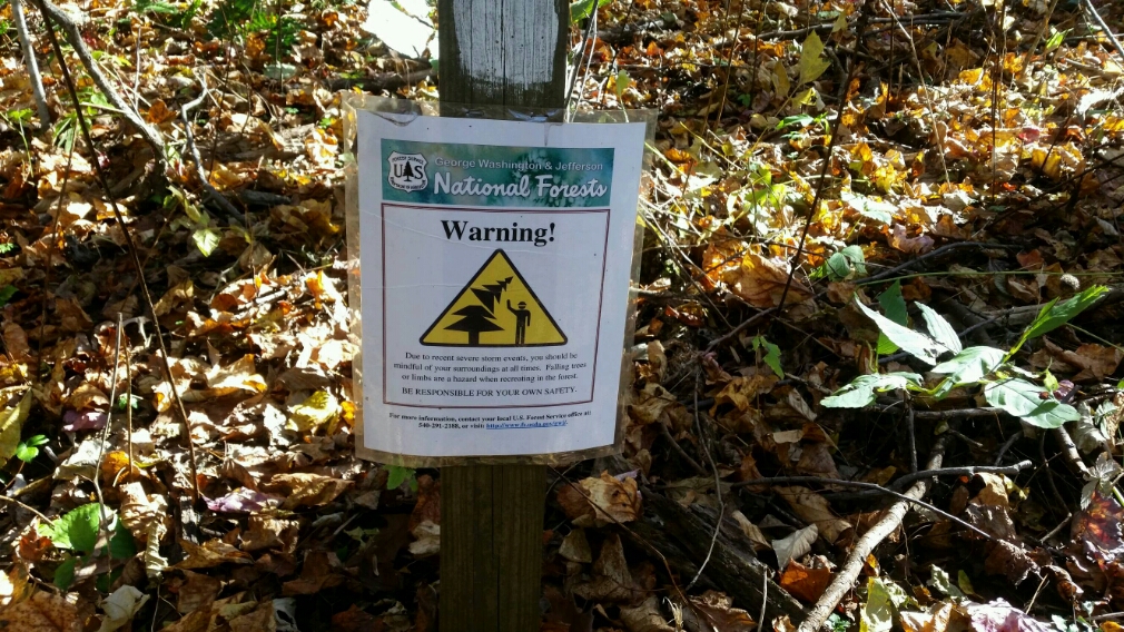 Not so useful sign